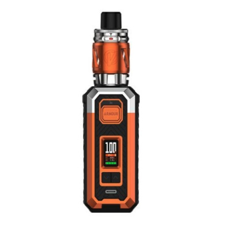 Craquez pour la Vaporesso Armour S Sunset Orange, une cigarette électronique ultra-résistante au design audacieux. Avec sa puissance réglable jusqu’à 100W et son mode Pulse pour une vape plus dynamique, elle séduira les amateurs de gros nuages et de saveurs intenses. Recharge rapide USB-C et autonomie longue durée grâce à son accu 21700.