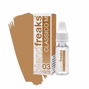 Bouteille de e-liquide Alezan 10 ml - Freaks. Saveur classic blond sec, parfaite pour un sevrage réaliste. Disponible en 0, 3, 6 et 11 mg/ml de nicotine. Composition 50% PG / 50% VG pour un équilibre idéal entre vapeur, saveur et hit en gorge.