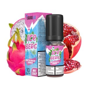 E-liquide Iceberg Fruit du Dragon Grenade 10 ml – O’Jlab. Saveur fruitée et glacée mêlant fruit du dragon et grenade. Disponible en 10 mg et 20 mg/ml de sels de nicotine. Composition PG/VG 50/50.