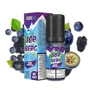 E-liquide Iceberg Mûre Myrtille 10 ml – O’Jlab. Saveur fruitée et fraîche mêlant mûre et myrtille avec une touche de menthol. Disponible en 10 mg et 20 mg/ml de sels de nicotine. PG/VG 50/50.