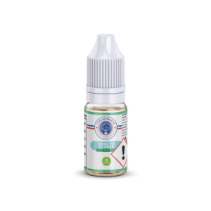 Flacon de e-liquide Menthe Givrée 10 ml – Le Nuage Français. Saveur menthe ultra-fraîche, idéale pour une vape intense et glaciale. Disponible en 0, 3, 6, 11 et 16 mg/ml. PG/VG 50/50.