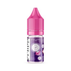 Flacon de 10 ml de e-liquide Silver Blend de la gamme Selad par Liquidarom – étiquette violette avec logo flamant rose, mention “Salt” en rose, bouchon rose, dosage nicotine 12 mg/mL.