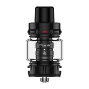 Clearomiseur Vaporesso iTank 2 noir et silver, réservoir bulb 8 ml avec ouverture top-fill à bouton-poussoir, livré avec 2 résistances GTi, spécial vape DL